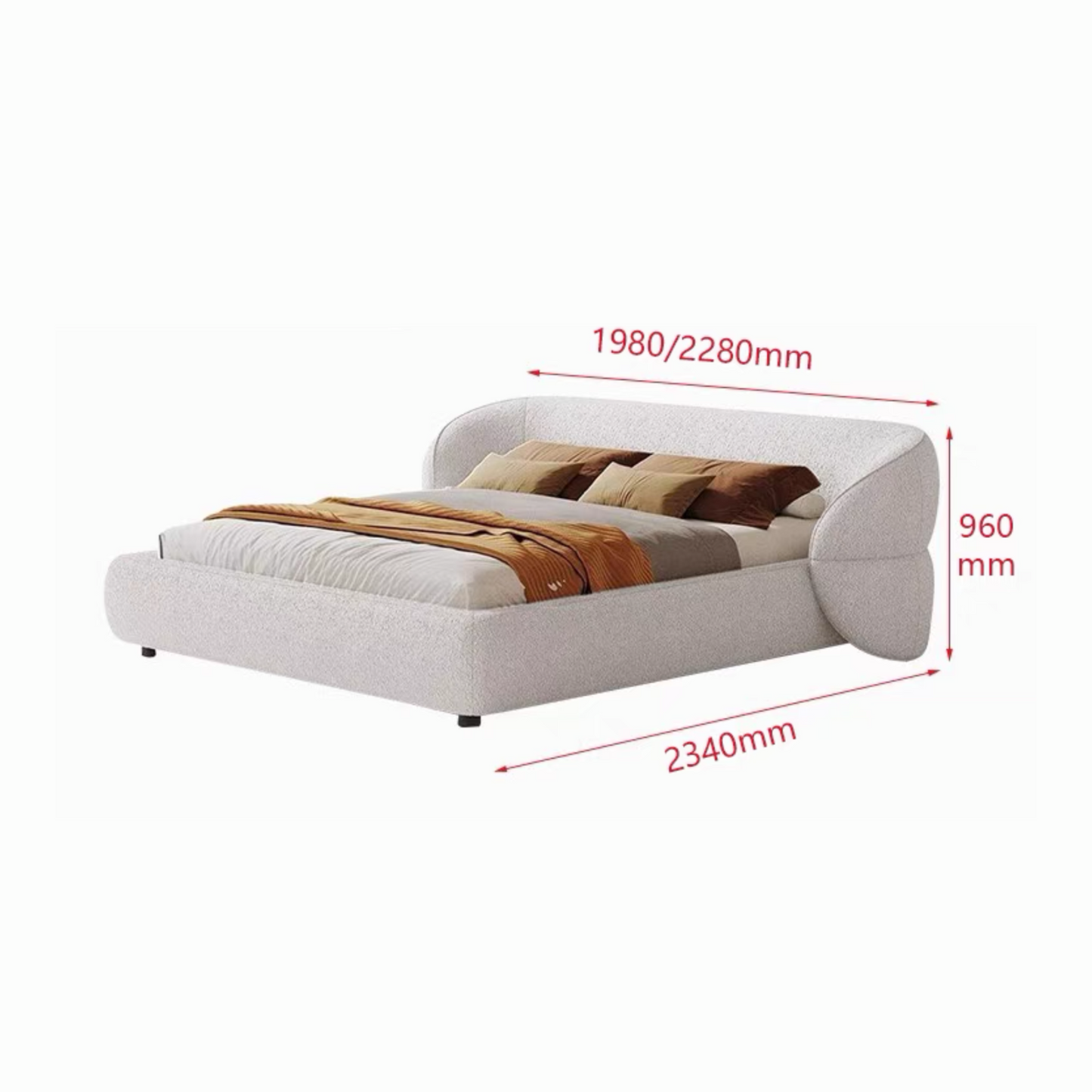 เตียงนอน BD029