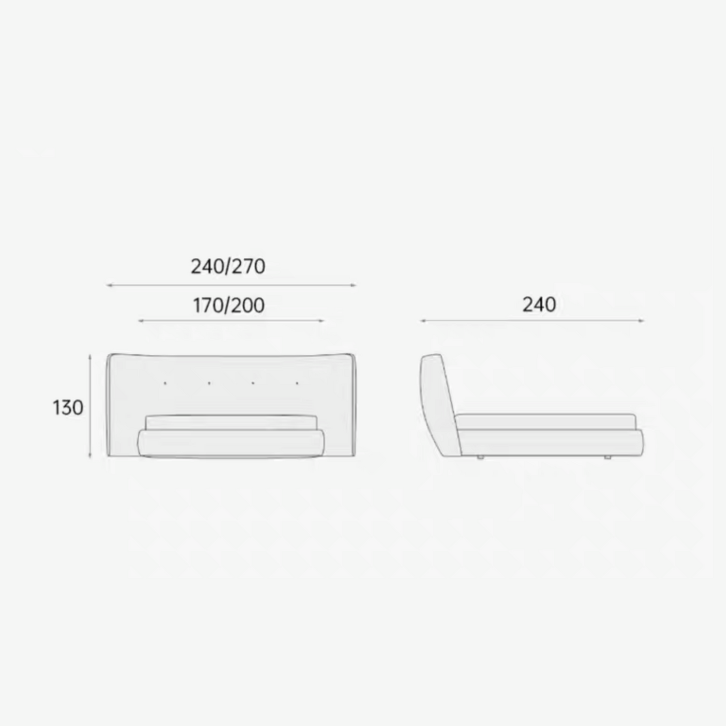 เตียงนอน BD012