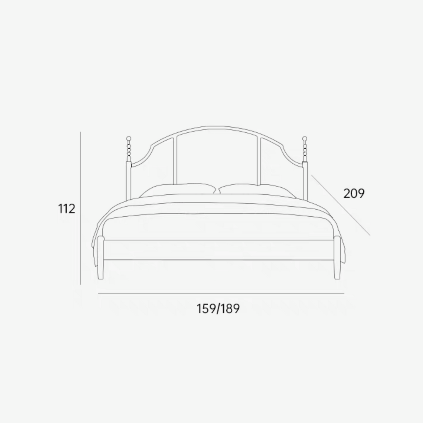 เตียงนอน BD020