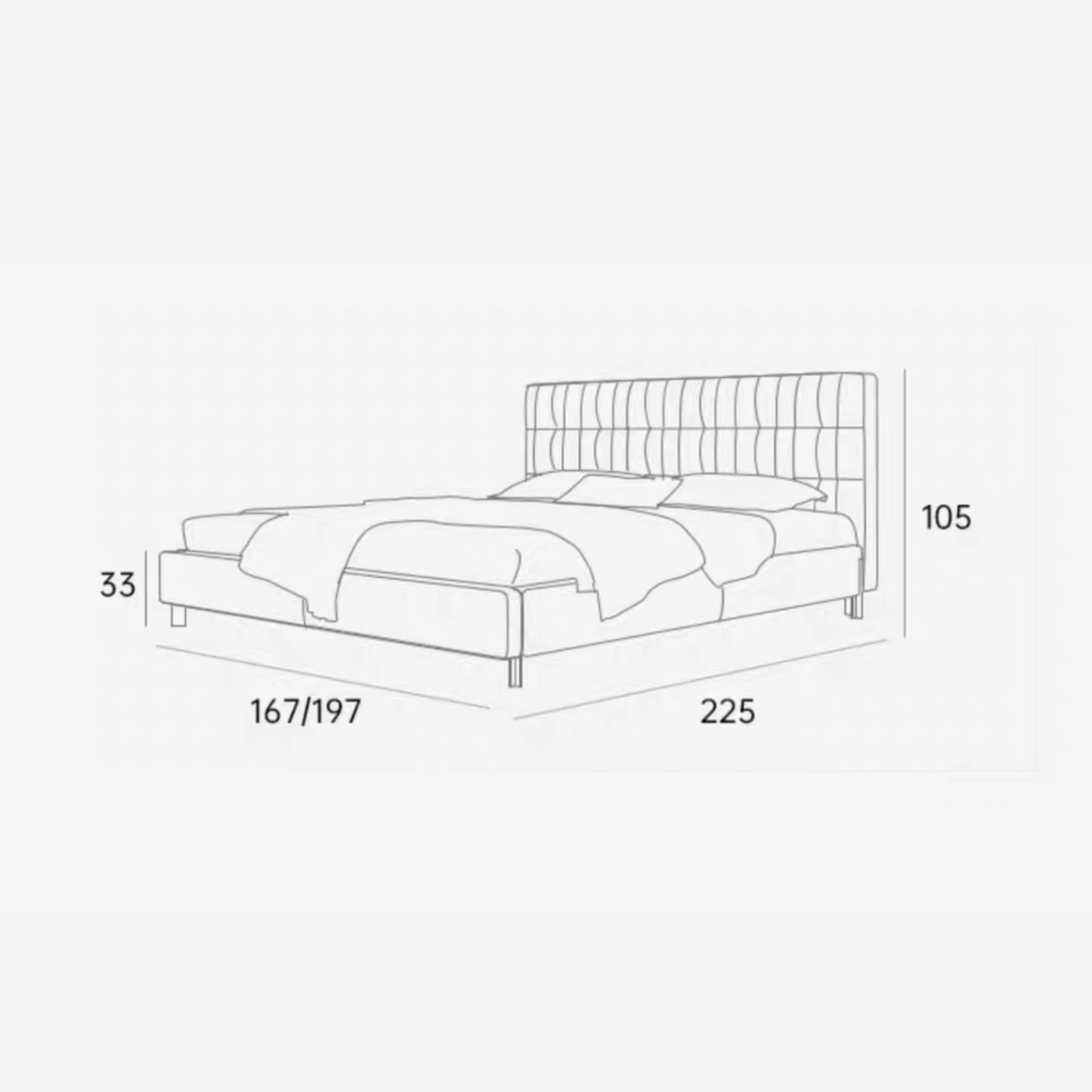 เตียงนอน BD017