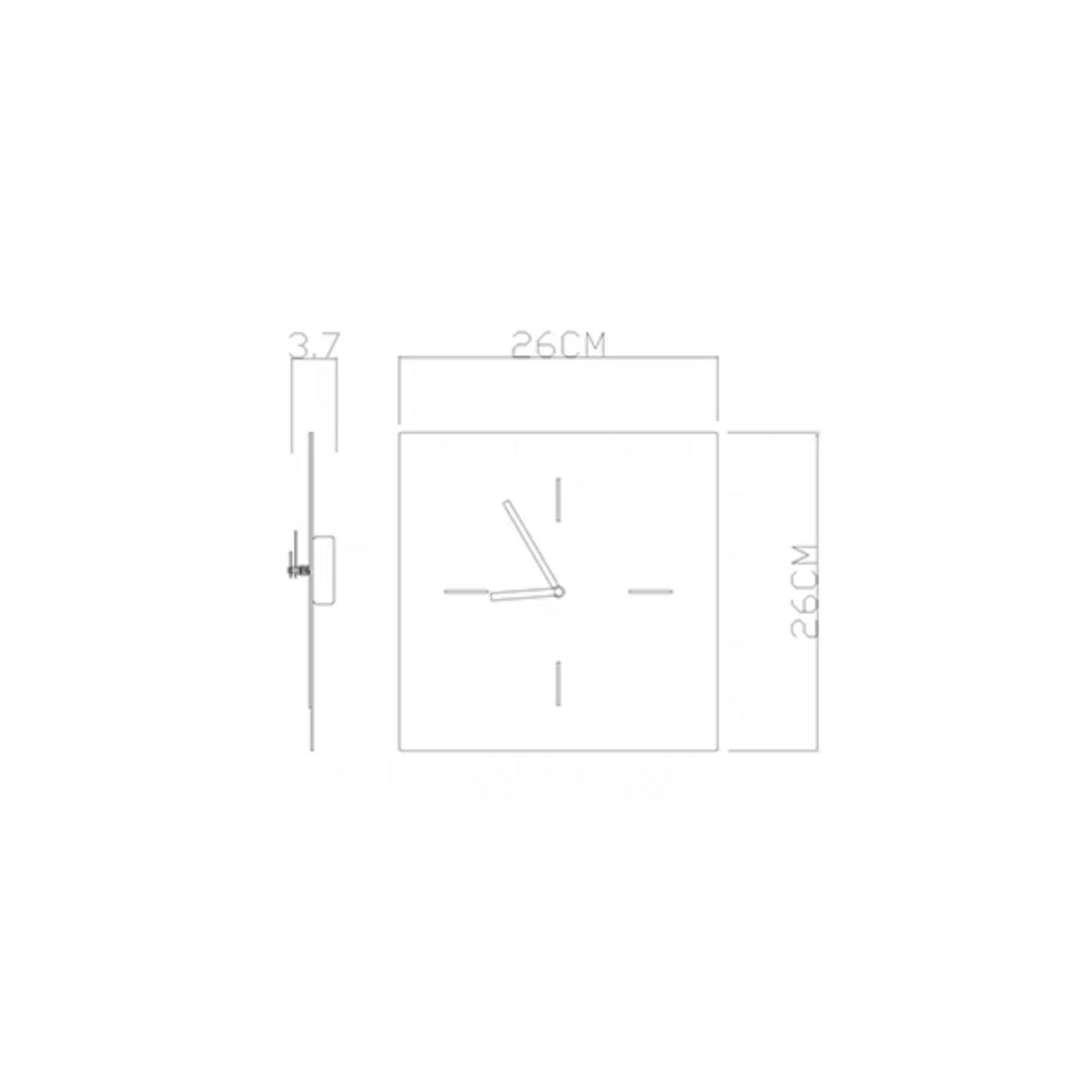 นาฬิกาติดผนัง DS108