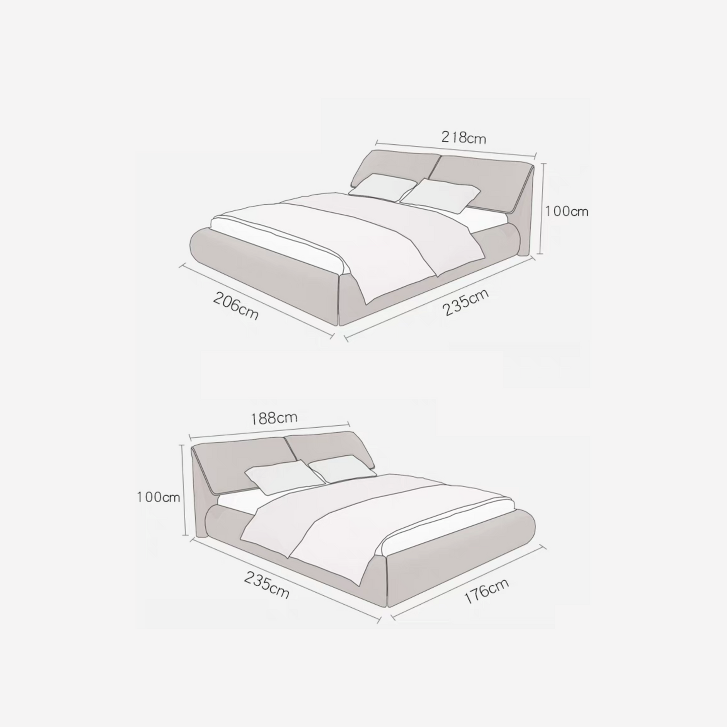 เตียงนอน BD027