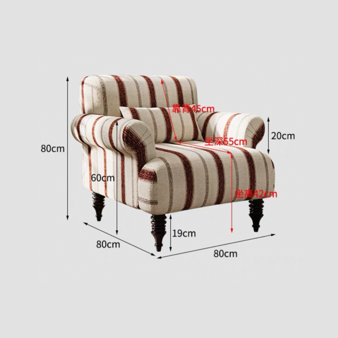 โซฟาอาร์มเเชร์ MLS369