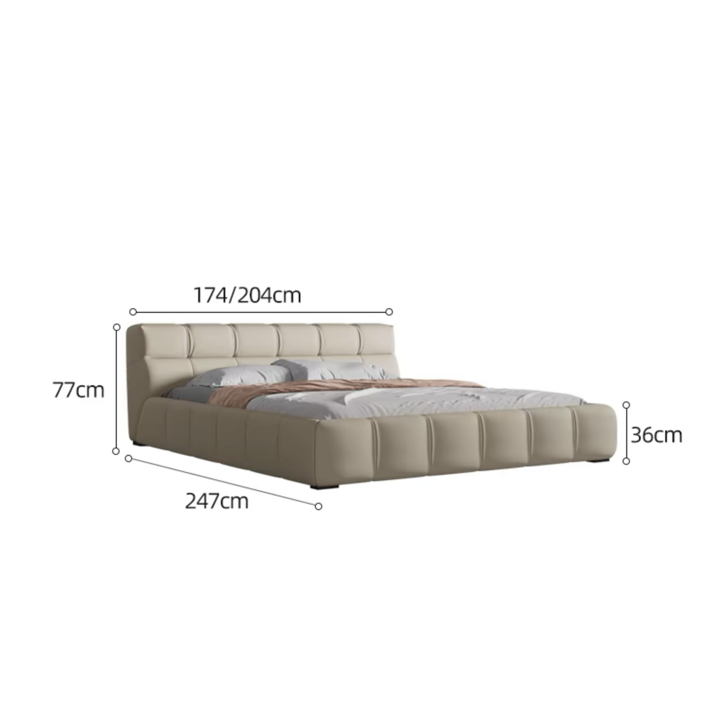 เตียงนอน BD008