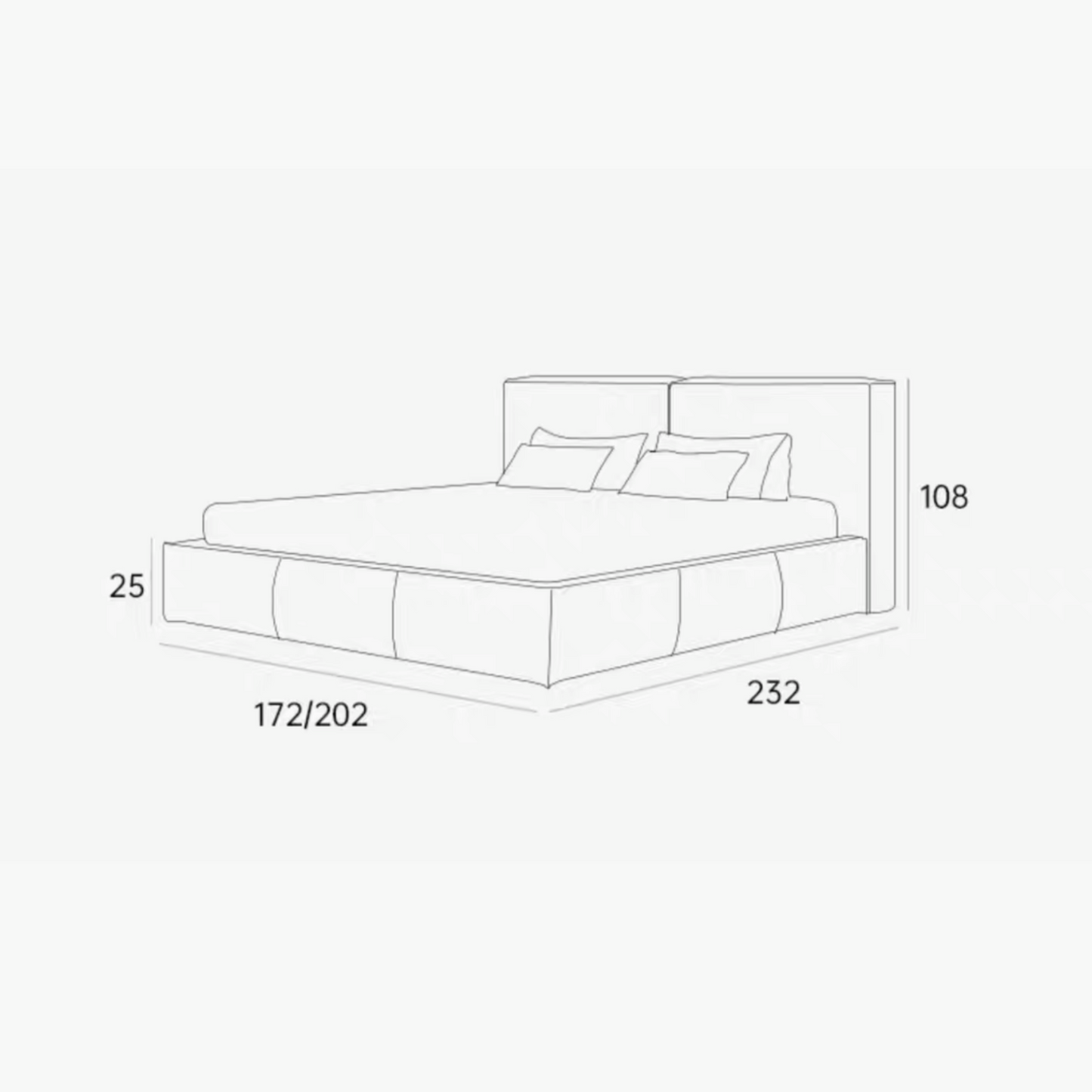 เตียงนอน BD007