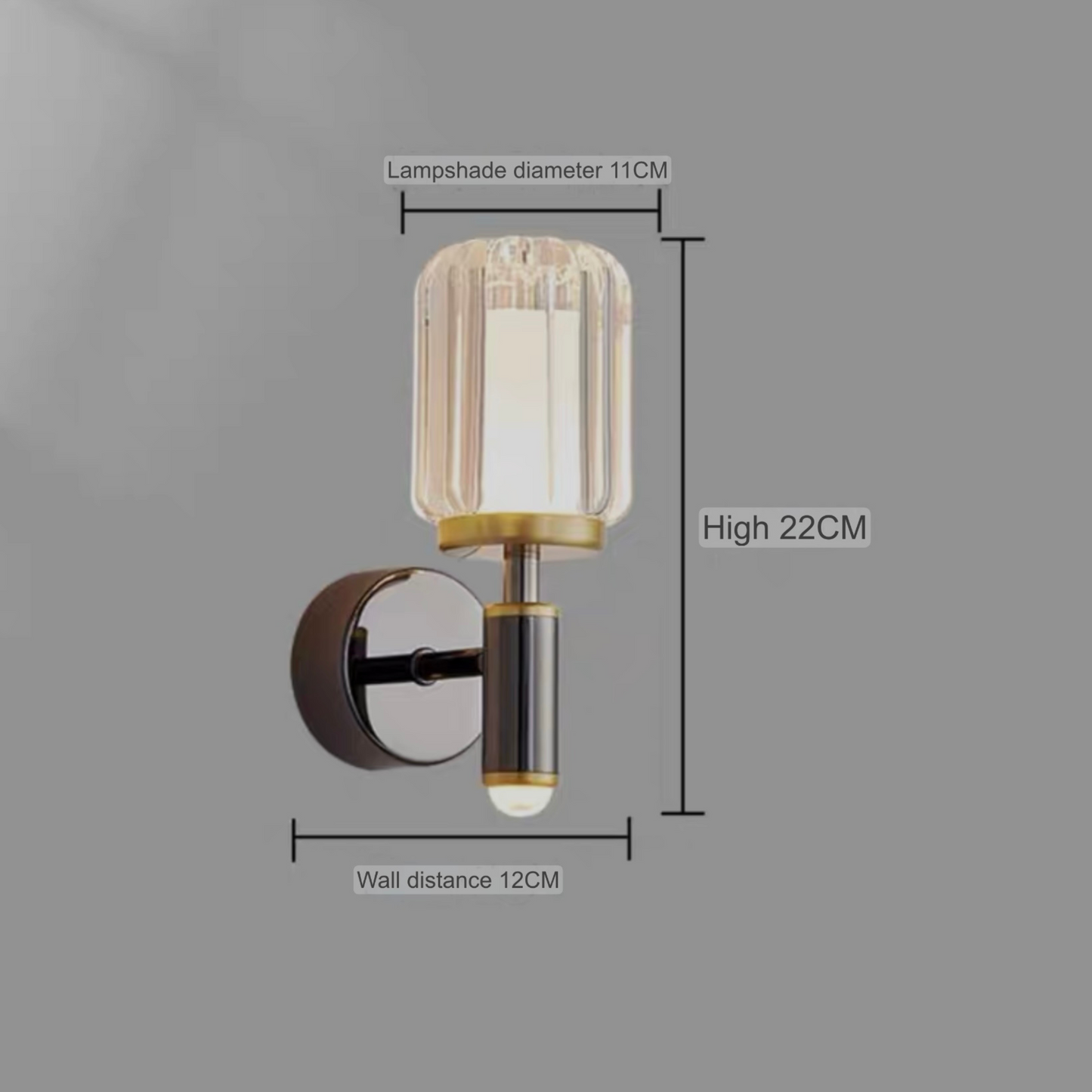 โคมไฟติดผนัง LM438