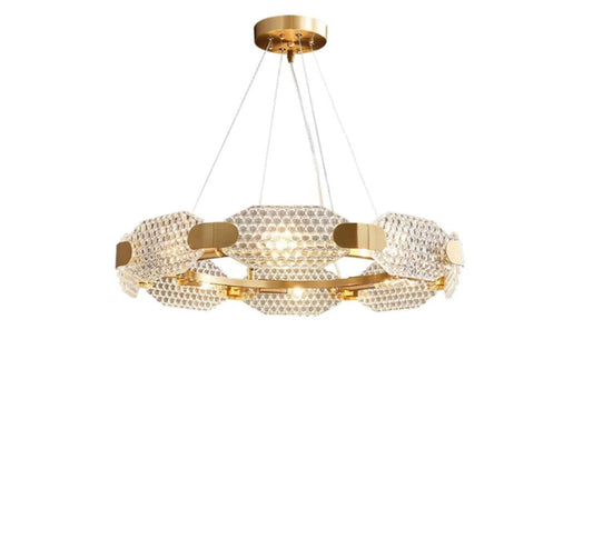 Circle Glass Chandeliers LM0132