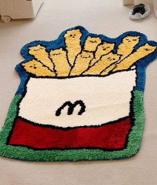 พรมเช็ดเท้าเฟรนช์ฟรายส์  DS0129