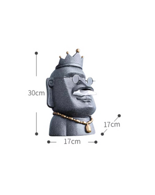 กล่องทิชชู่ Moai DS339