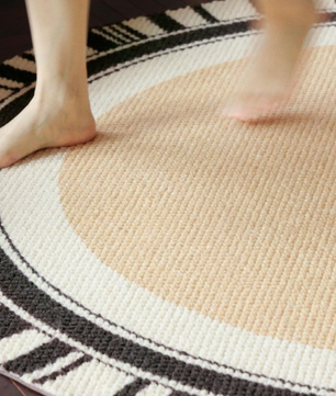 พรม carpet DS0074 ทรงกลม