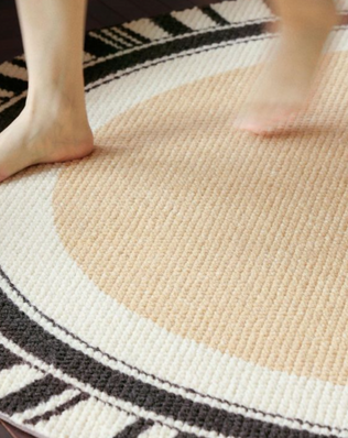 พรม carpet DS0074 ทรงกลม