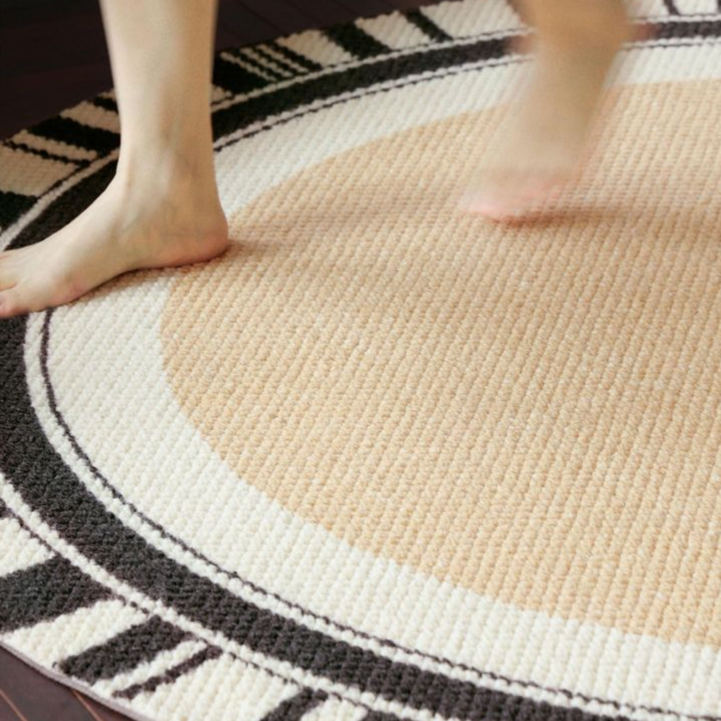 พรม carpet DS0074 ทรงกลม