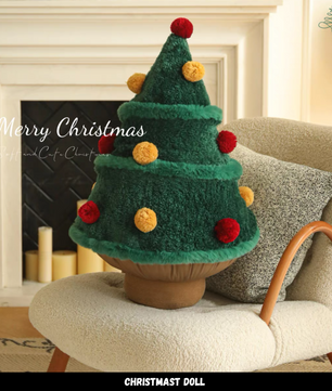 Christmast doll pillow CM005