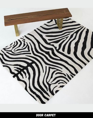 พรมม้าลาย DS0241