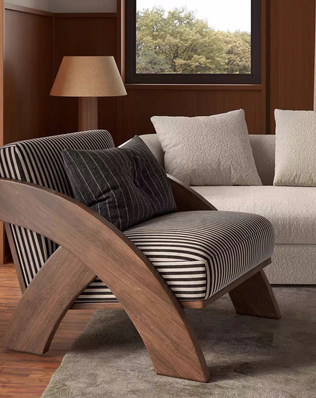 โซฟาอาร์มแชร์ MLS0246