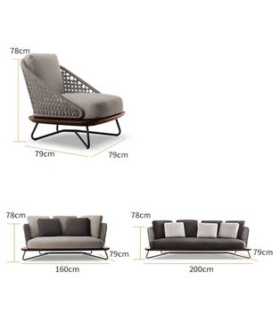 โซฟา outdoor OCH008
