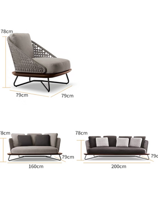 โซฟา outdoor OCH008