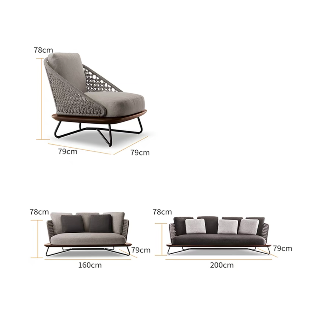 โซฟา outdoor OCH008