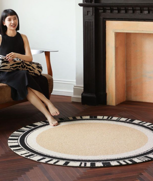 พรม carpet DS0074 ทรงกลม