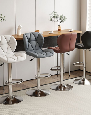 เก้าอีบาร์ Decorative-stitched CHB07