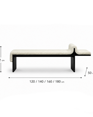 Contour Wave Bench CH0462