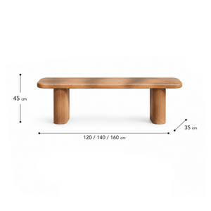 Fluted Bench รุ่น CH0407