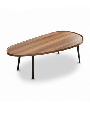 โต๊ะกลางโซฟา wood Ellipse TB025