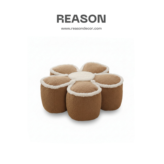 เบาะนั่งพื้น ดอกไม้