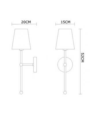 โคมไฟติดผนัง LM0197
