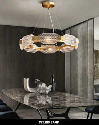 Circle Glass Chandeliers LM0132