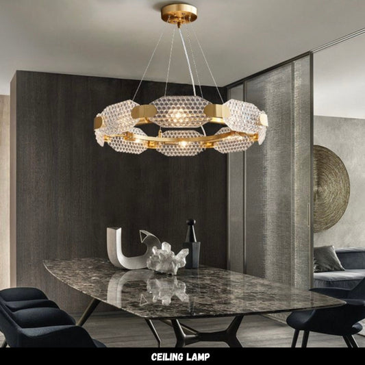 Circle Glass Chandeliers LM0132
