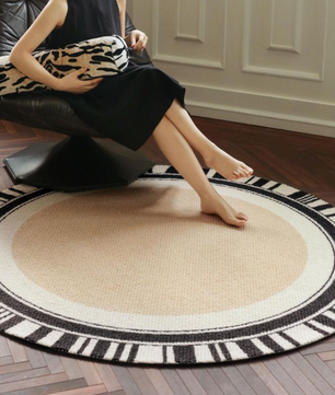 พรม carpet DS0074 ทรงกลม