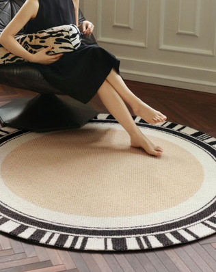พรม carpet DS0074 ทรงกลม