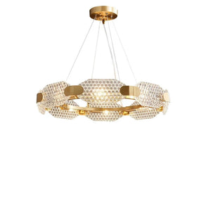 Circle Glass Chandeliers LM0132