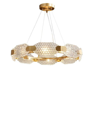 Circle Glass Chandeliers LM0132