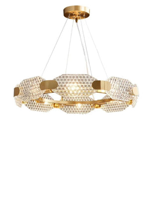 Circle Glass Chandeliers LM0132