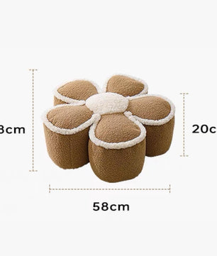 เบาะนั่งพื้น ดอกไม้