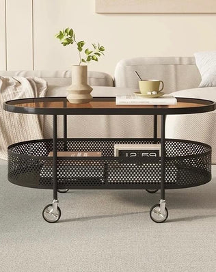 โต๊ะข้างโครงเหล็ก RL029