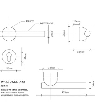 Door knob DS56