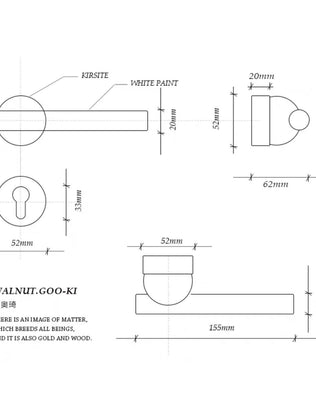 Door knob DS56