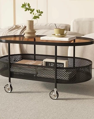 โต๊ะข้างโครงเหล็ก RL029