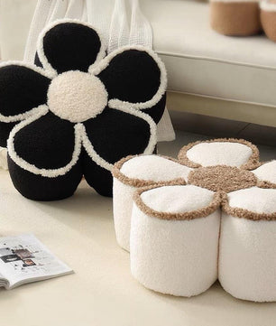 เบาะนั่งพื้น ดอกไม้