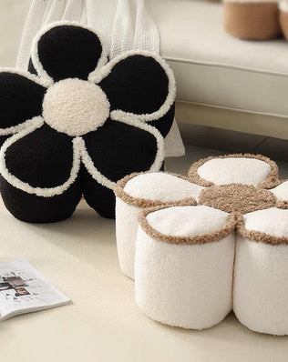 เบาะนั่งพื้น ดอกไม้