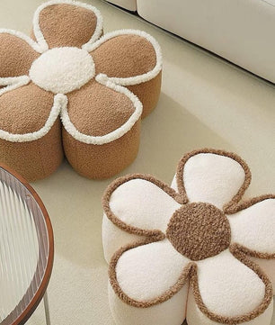 เบาะนั่งพื้น ดอกไม้