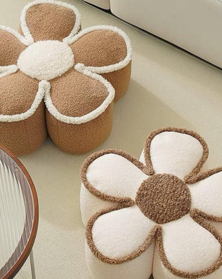 เบาะนั่งพื้น ดอกไม้