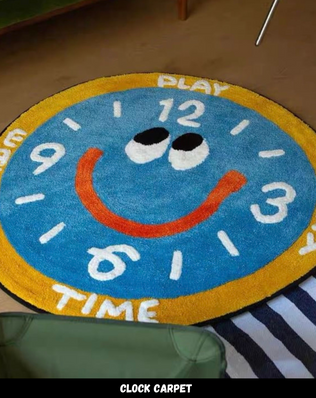 พรม clock carpet DS0073