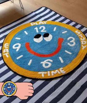 พรม clock carpet DS0073
