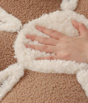 เบาะนั่งพื้น ดอกไม้