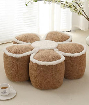 เบาะนั่งพื้น ดอกไม้