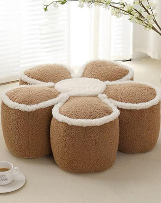 เบาะนั่งพื้น ดอกไม้